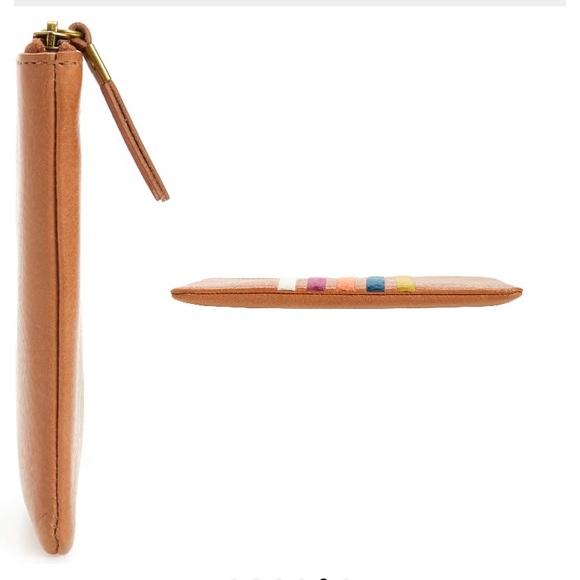 Madewell Leather Pouch Clutch - Picture 4 of 7